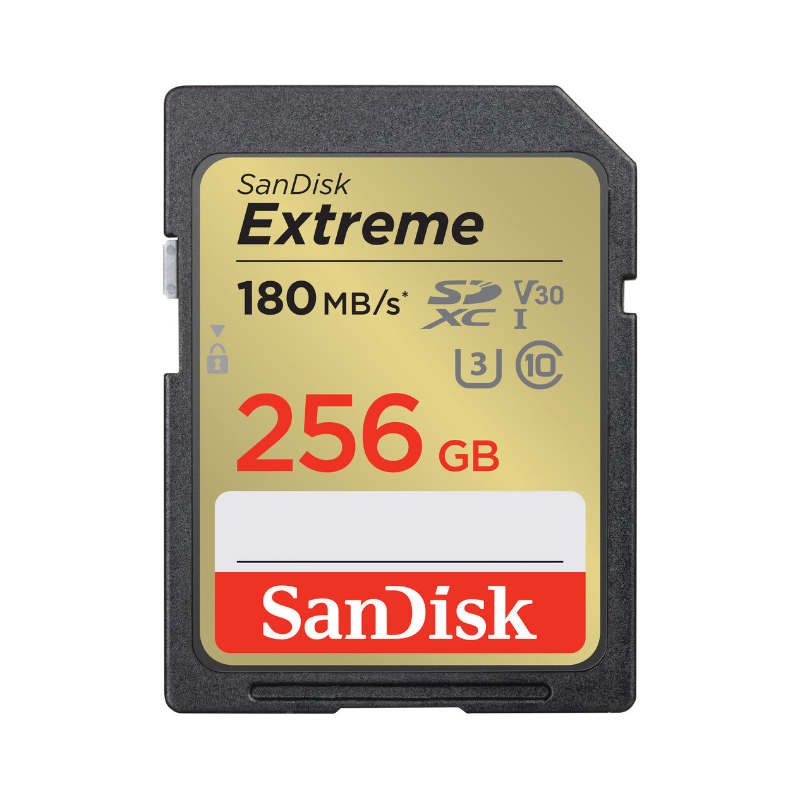 SanDisk 256GB Extreme Memory Card